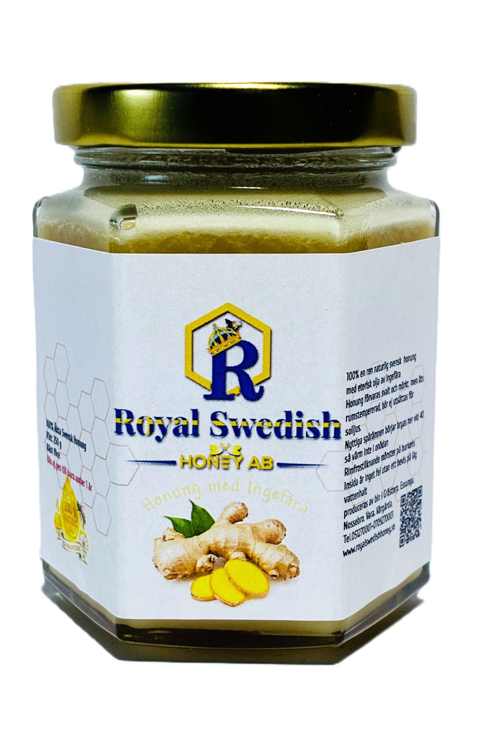 Honung med Ingefära